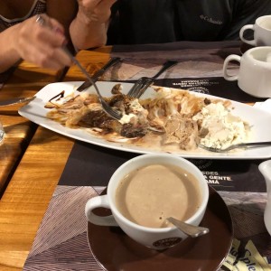 helado y cafe