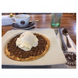 Waffle de Nutella