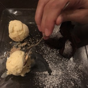 fondant de chocolate