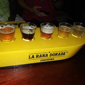 Barco de las diferentes cervezas