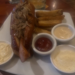 Beer Garden Hot Dog