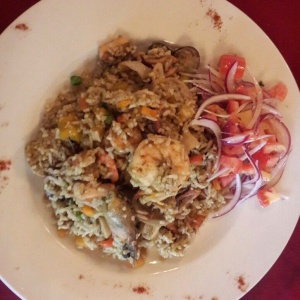 Arroz con Mariscos a la Chiclayana