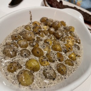 Papas trufadas