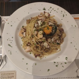 Linguini al frutti di mare