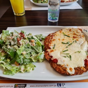 Milanesa de pollo