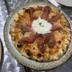 Pizza de Prosciutto