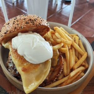mushroom burger