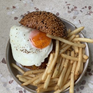 Burger de brunch