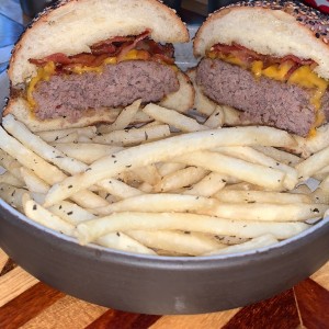 Homestyle burger sin vegetales