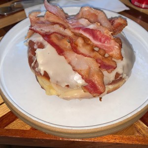 Maple bacon donut