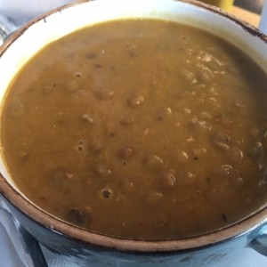 Sopa de lentejas