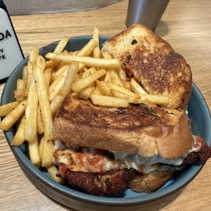 Sandwich con Milanesa