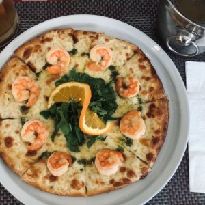 Pizza Gambereti a la Vodka
