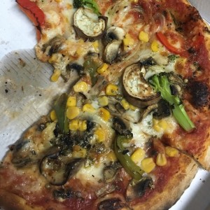 pizza de vegetales