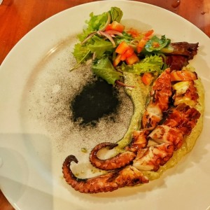 Antipasti Caldi - Pulpo al Grill