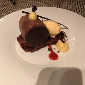 Chocolate y naranja a la valenciana