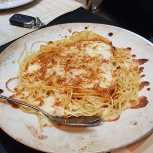 Spaghetti Salsa Rosada