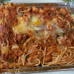 Spaghettini all?Amatriciana