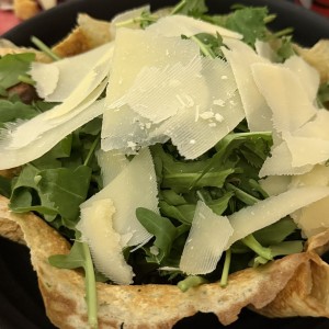 Ensalada de radiccio e rugula