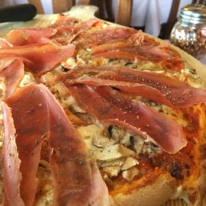 Pizza Proscciuto & Funghi