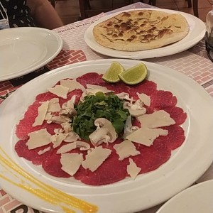 carpacio de carne