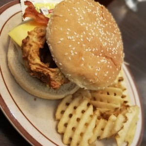 hamburguesa deluxe