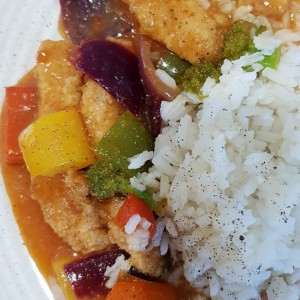 pollo salsa panda