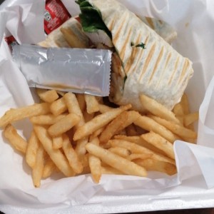 wrap de pollo