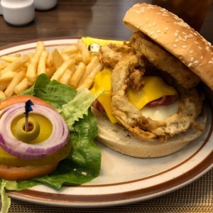 hamburguesa deluxe