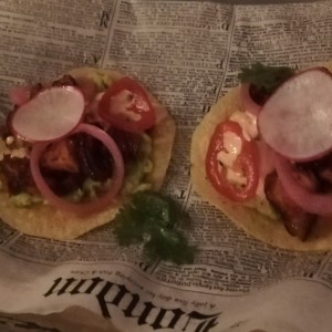 Tostadas de Pulpo