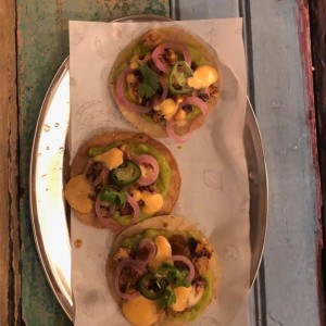 Tostadas de Pulpo