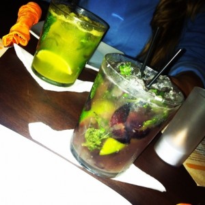 mojito de maracuya y de uva