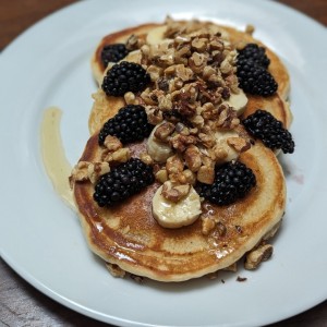 Pancake con harina regular