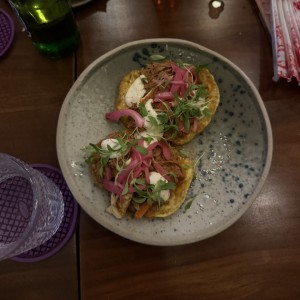 Patacones con Ropa Vieja