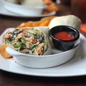 wrap buffalo chicken
