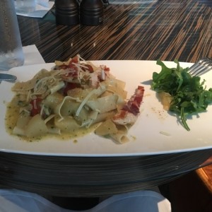 pasta pollo y peras