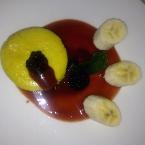 Cheese cake de banana y guayaba