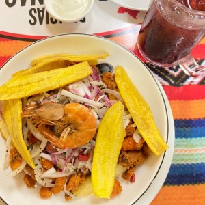 jalea personal y chicha morada