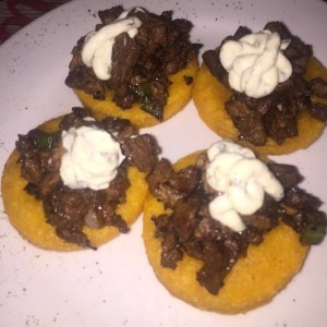 tortillitas con carne