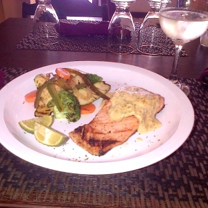 Salmon al grill