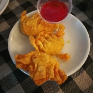 Wanton de camarones