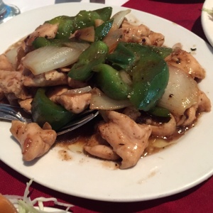 Gallina en Salsa de Frijol Negro