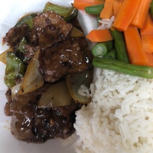carne en sasa de frijolitos negros