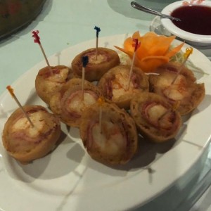 rollo de langostino