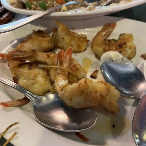Camarones apanados