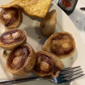 Langostinos Enrollados