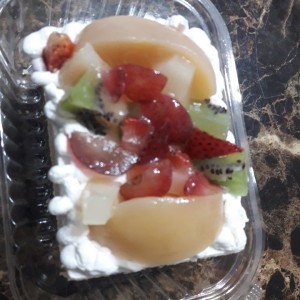 cake de fruta estilo Hong Kong