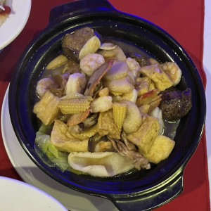 Pat Chin Tao Foo a la cacerola