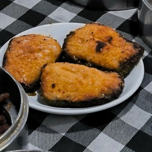 Pimiento relleno con pescado