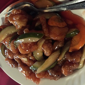 Costillas agridulce